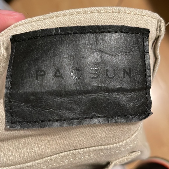 Pac-Sun LA Tan Stacked Skinny Jeans - Picture 4 of 5